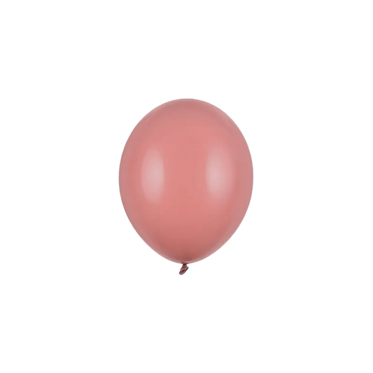 100 Miniballons - Ø 12cm - Pastel Wild Rose