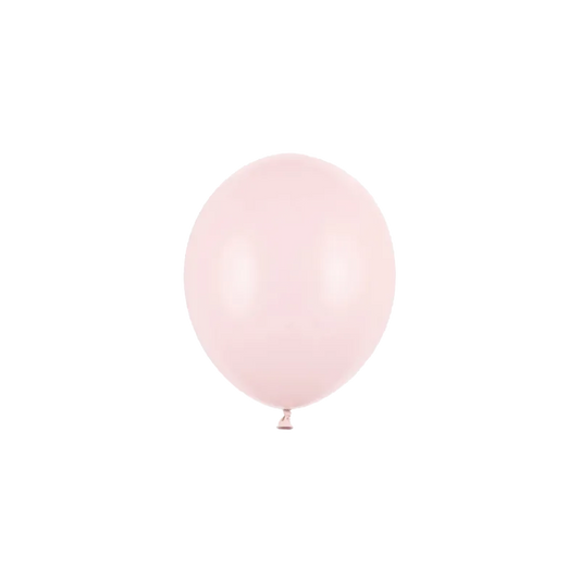 100 Miniballons - Ø 12cm - Pastell - Rosa