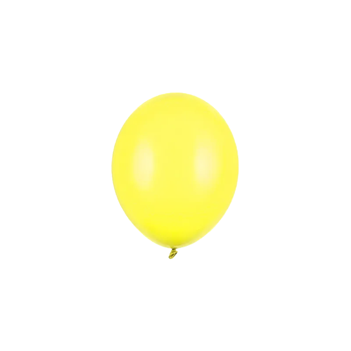 100 Miniballons - Ø 12cm - Gelb