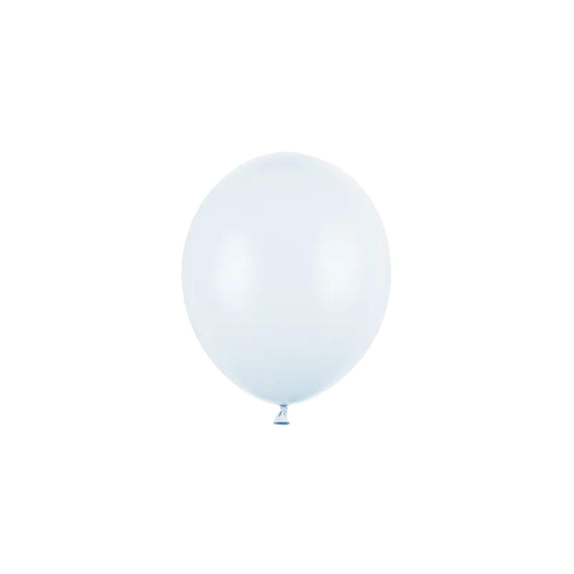 100 Miniballons - Ø 12cm - Pastel Light Misty Blue