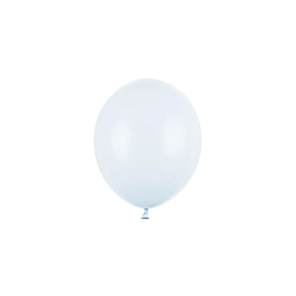 100 Miniballons - Ø 12cm - Pastel Light Misty Blue
