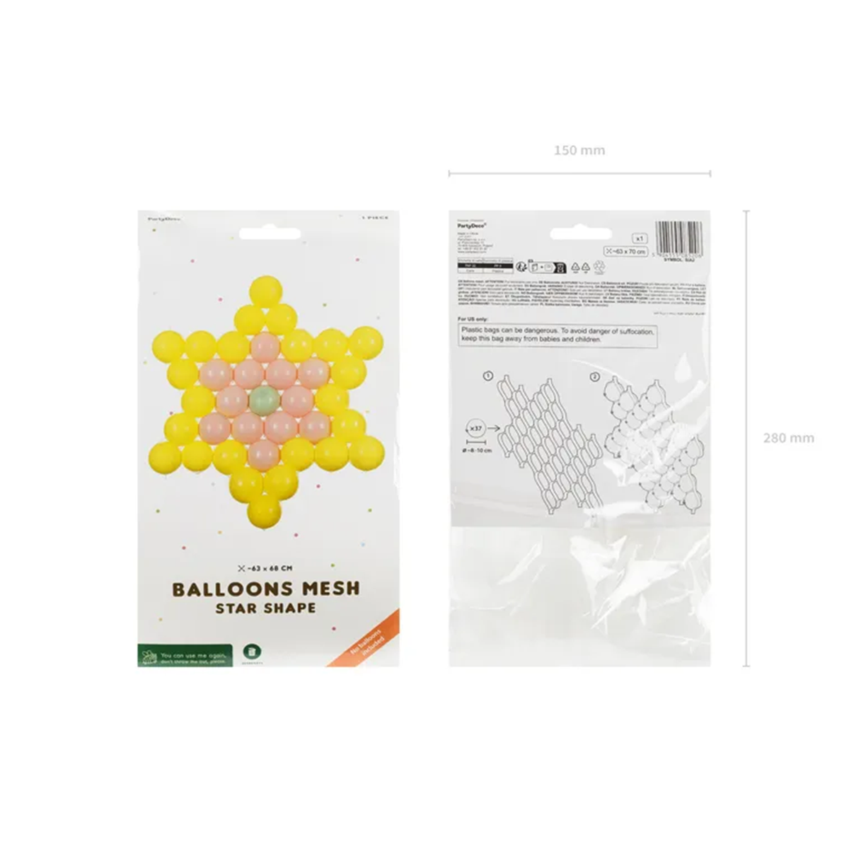 1 Ballonnetz - Stern