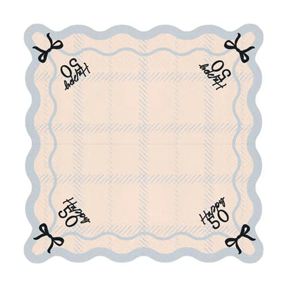 12 Servietten - 33cm - Happy 50