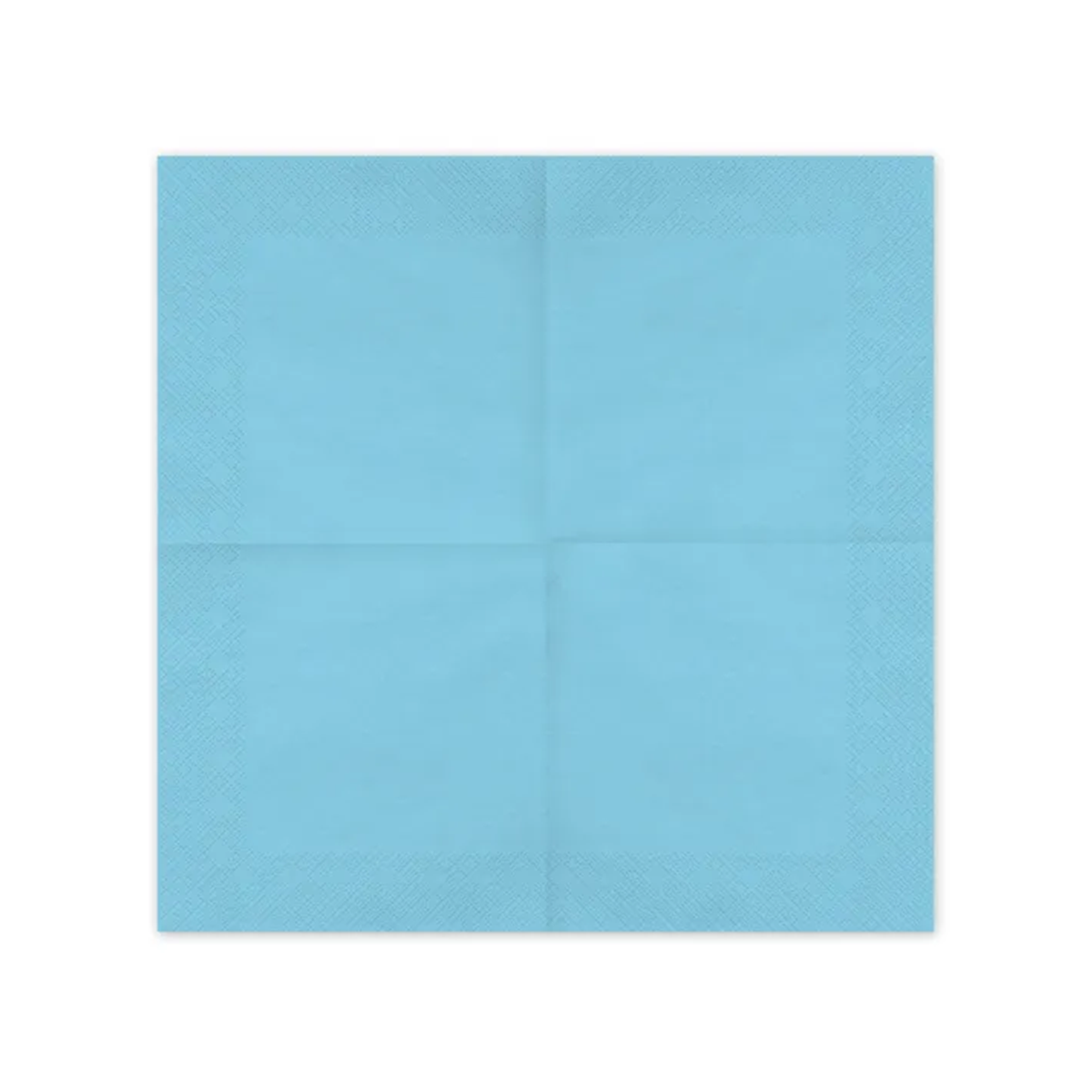 20 Servietten - Hellblau