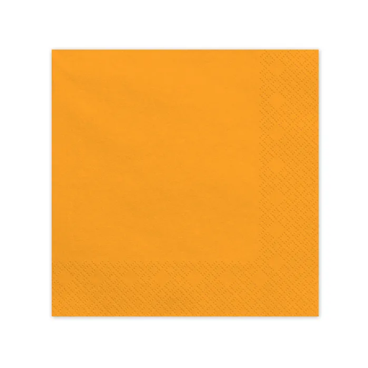 20 Servietten - Hellorange