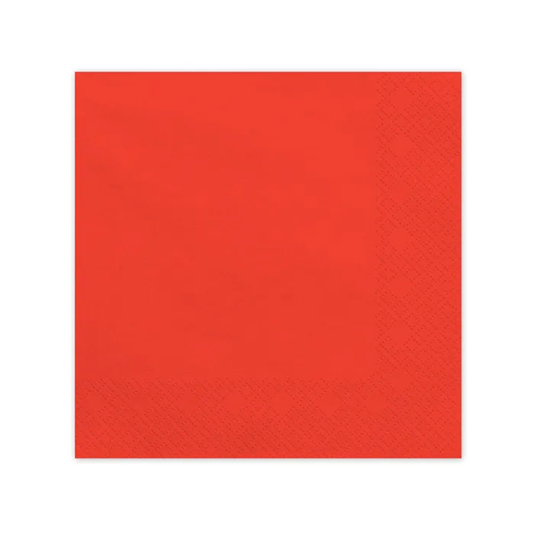 20 Servietten - Rot