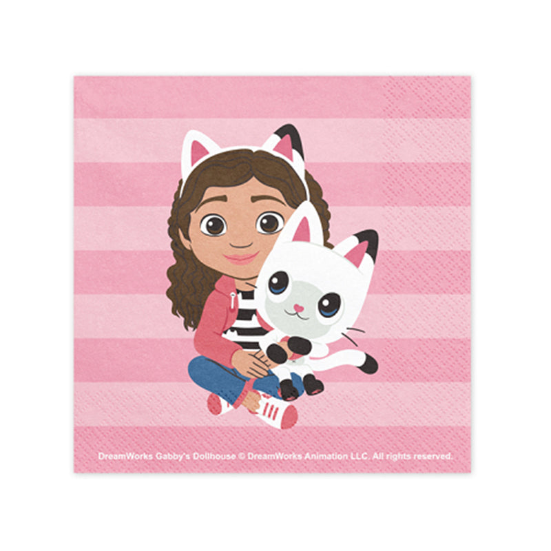 20 Servietten - Gabby's Dollhouse