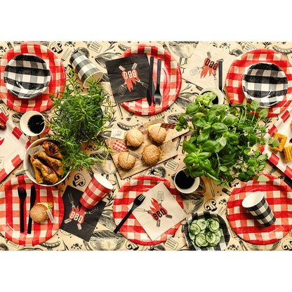 20 Servietten - BBQ - 33cm