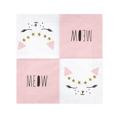 20 Servietten Trend - 33cm - Kitty