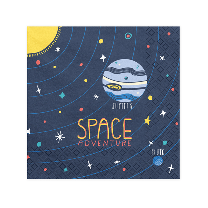 20 Servietten Trend - 33cm - Space Party