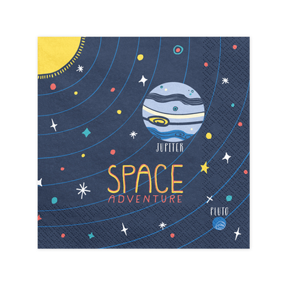 20 Servietten Trend - 33cm - Space Party