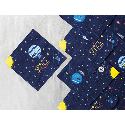 20 Servietten Trend - 33cm - Space Party