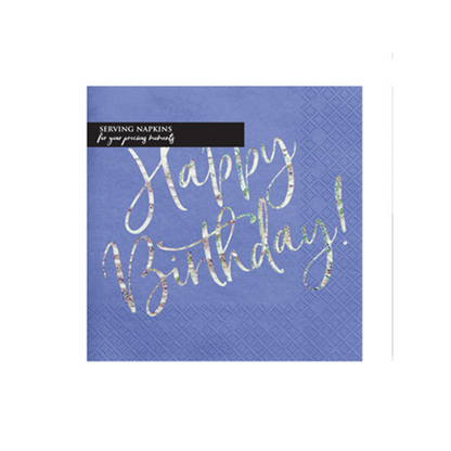 20 Servietten Trend - 33cm - Happy B'day