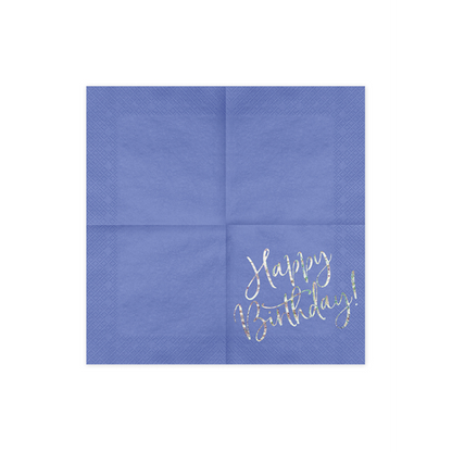 20 Servietten Trend - 33cm - Happy B'day