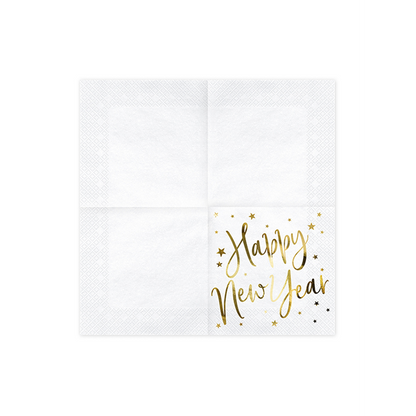 20 Servietten Trend - 33cm - Happy New Year