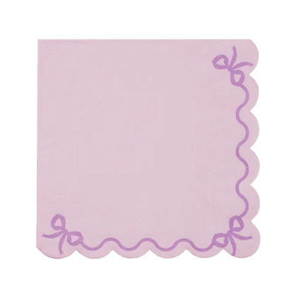 12 Servietten - 33cm - Ruffled Lila