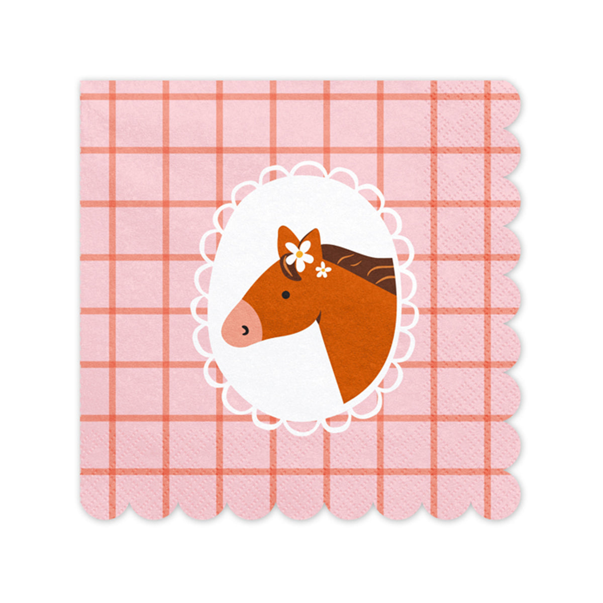 12 Servietten Trend - 33cm - Horse