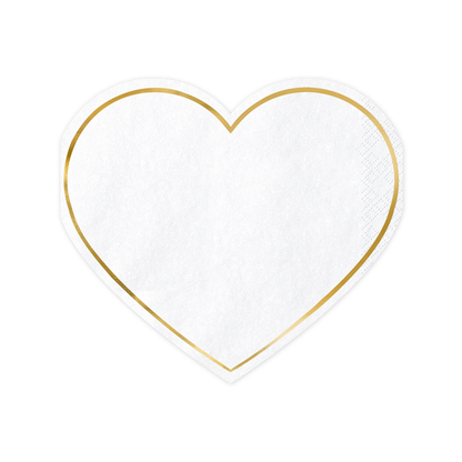 20 Servietten Trend - 28cm - Heart