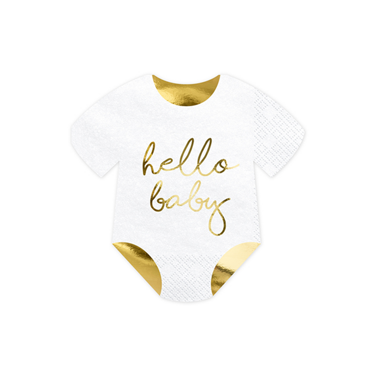 20 Servietten Trend - 16cm - Hello Baby