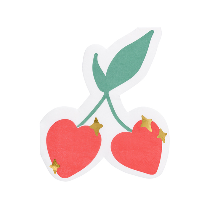 20 Servietten Trend - 16cm - Sweet Cherries