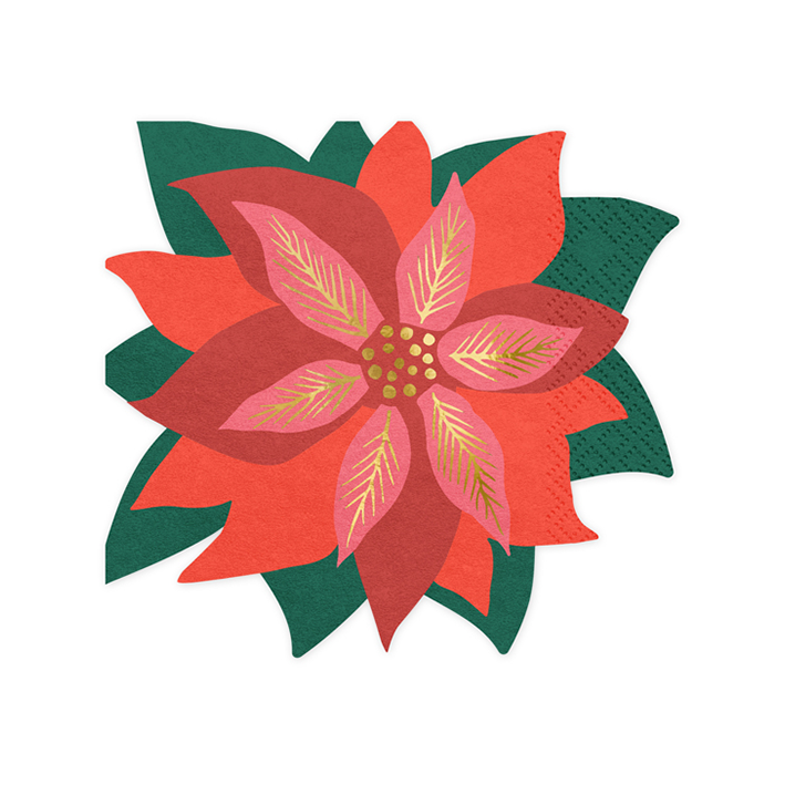 20 Servietten Trend - 15cm - Star of Bethlehem
