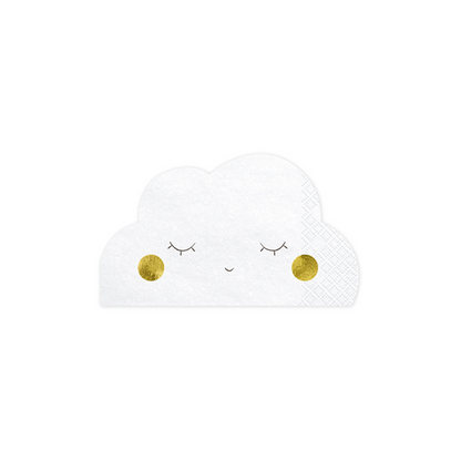 20 Servietten Trend - 16cm - Cloud