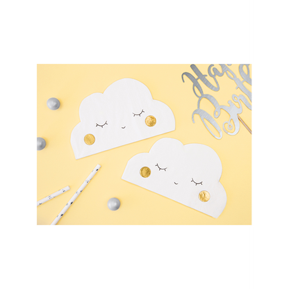 20 Servietten Trend - 16cm - Cloud