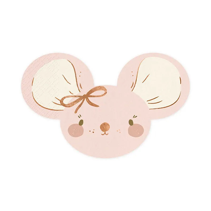 20 Servietten Trend - 16cm - Mouse