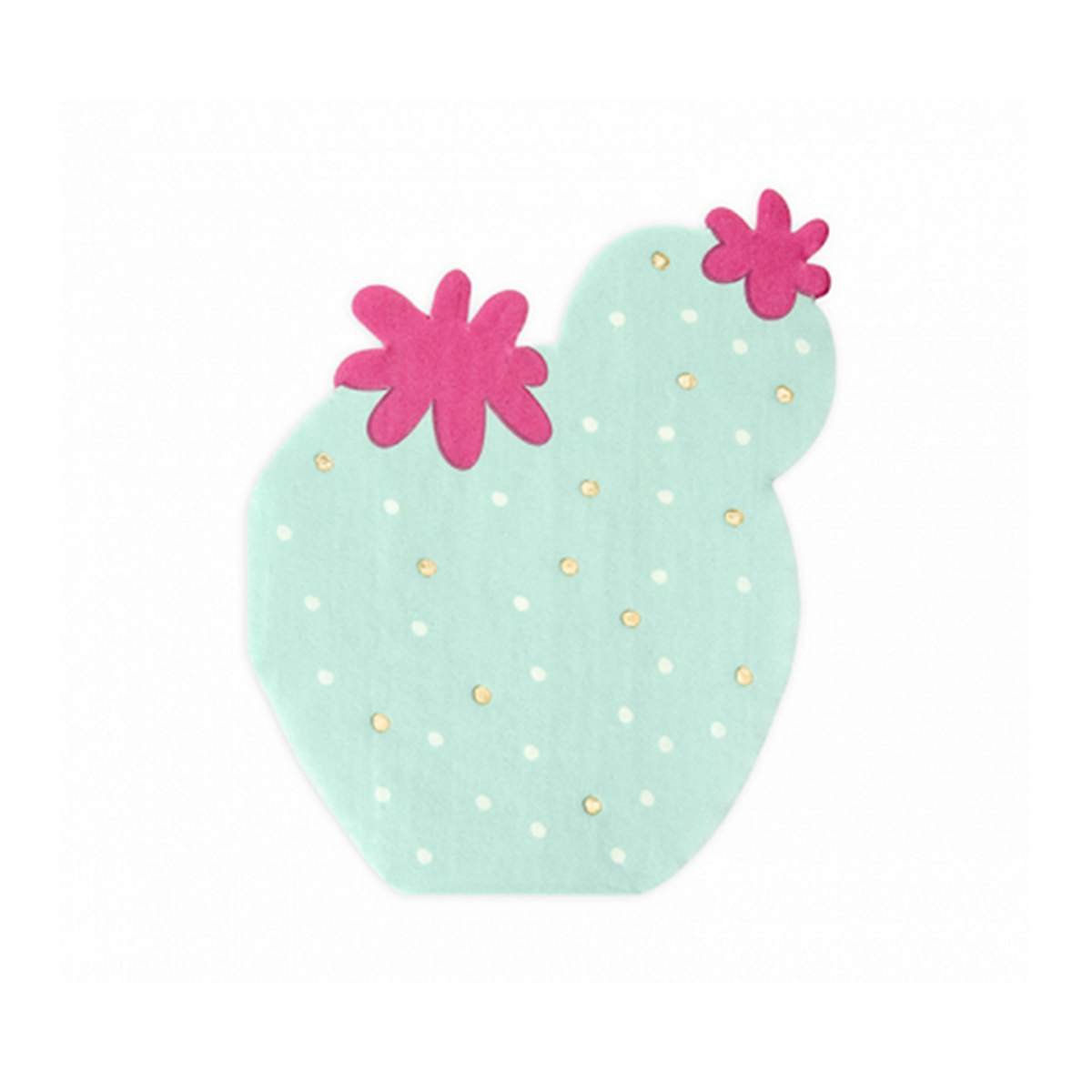 20 Servietten Trend - 13cm - Cactus