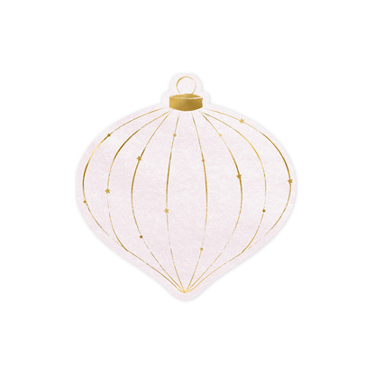 20 Servietten Trend - 12cm - Christmas Bauble