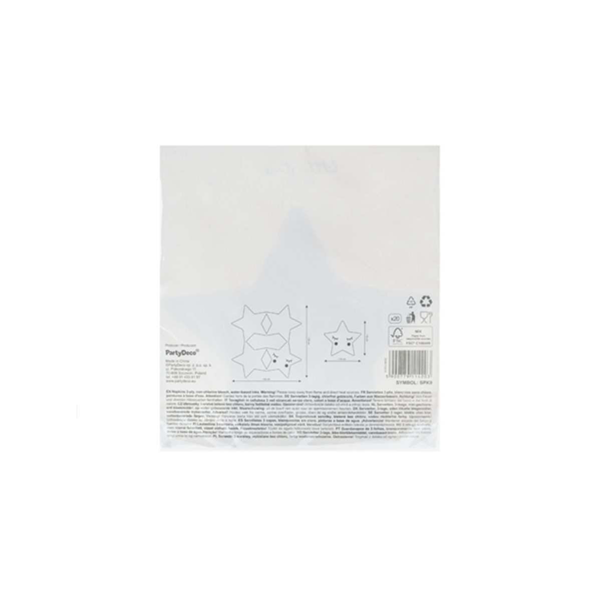 20 Servietten Trend - 16cm - Little Star