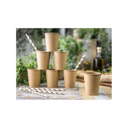 10 Papierstrohhalme - Mix - Gold