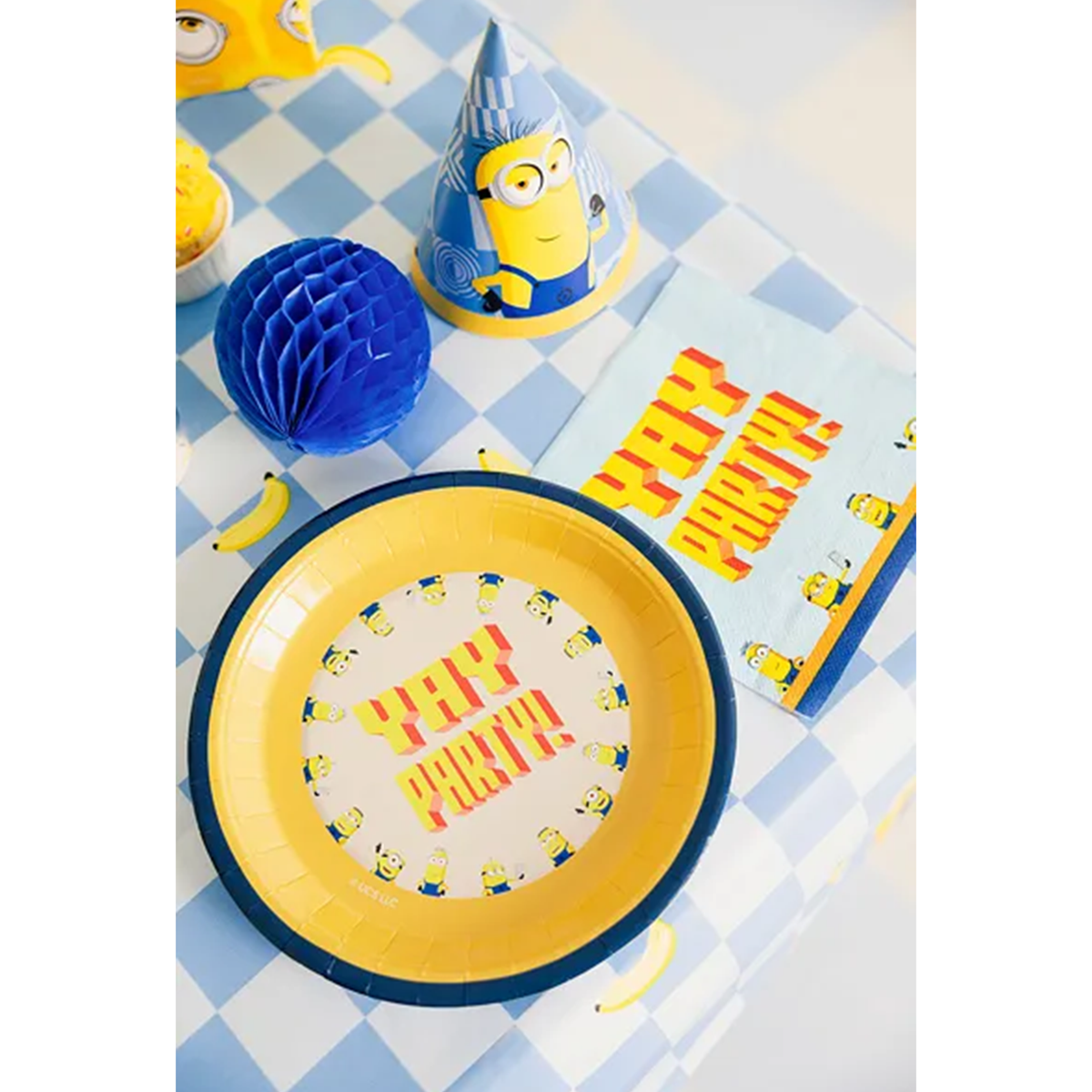 6 Pappteller - Minions - 23cm