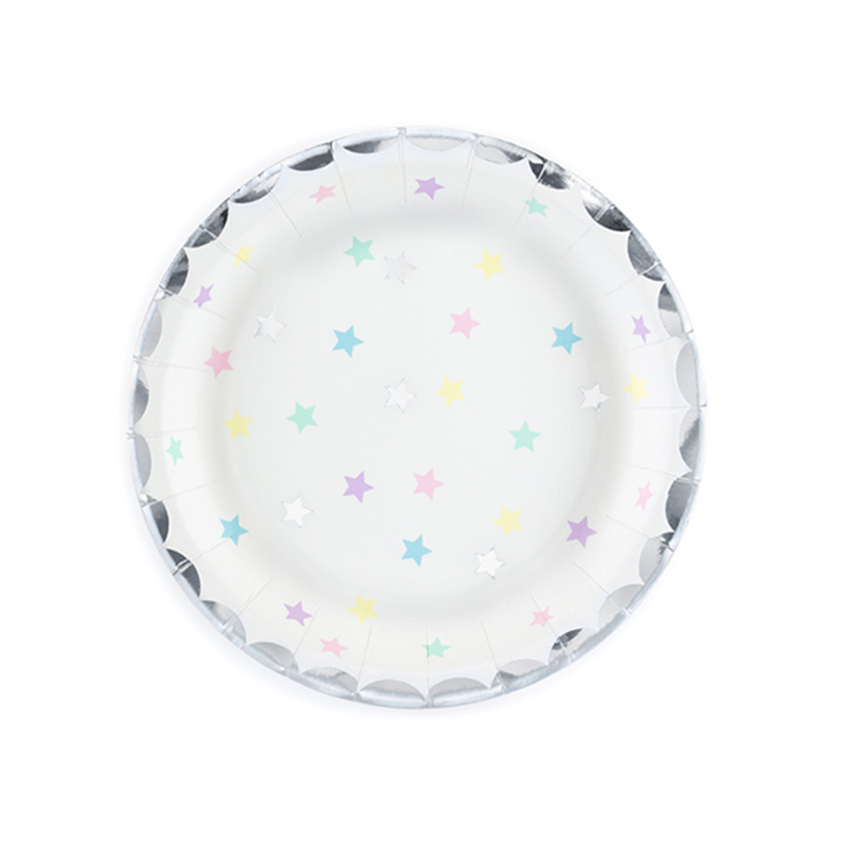 6 Pappteller Trend - Ø 18cm - Unicorn