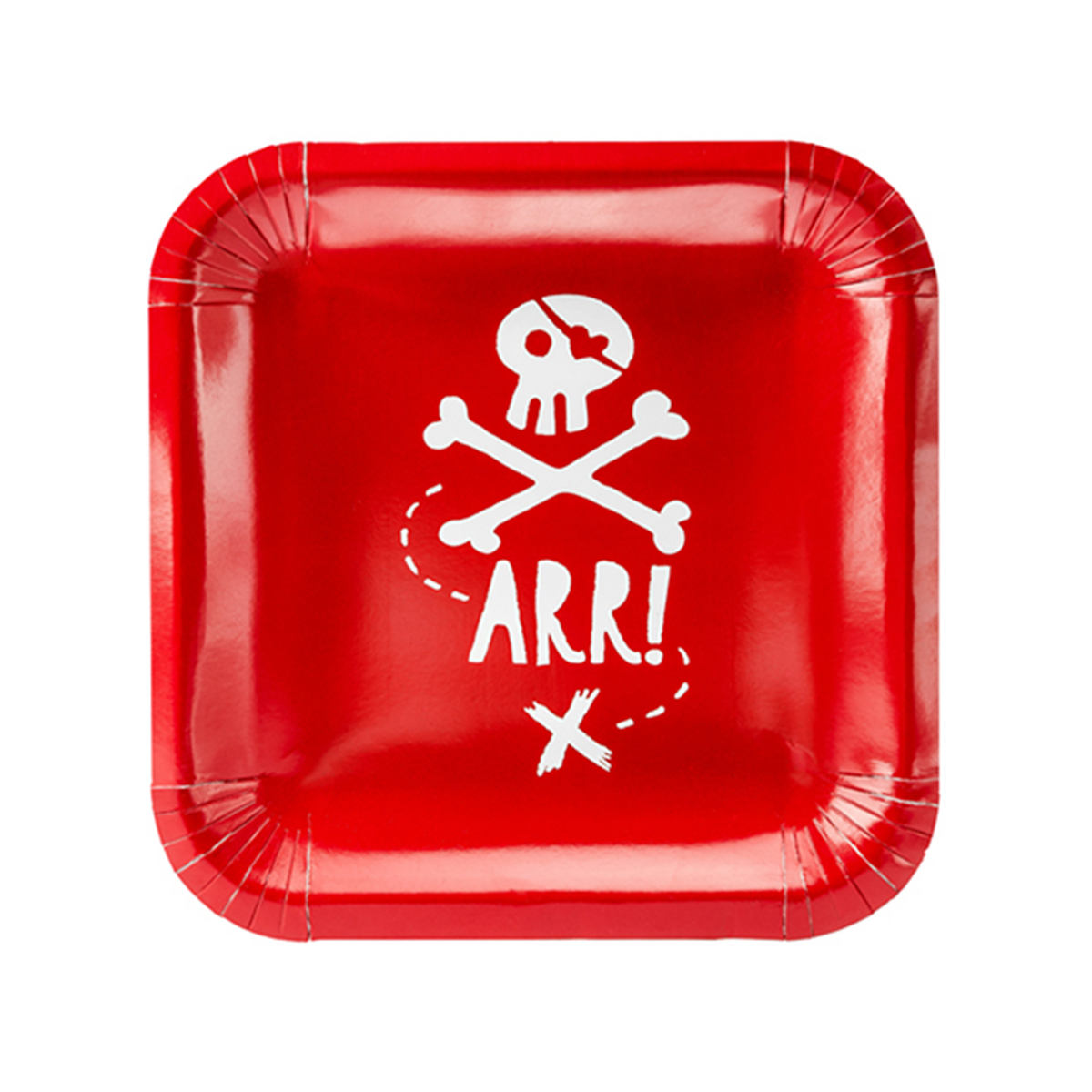 6 Pappteller Trend - Ø 20cm - Pirates Party