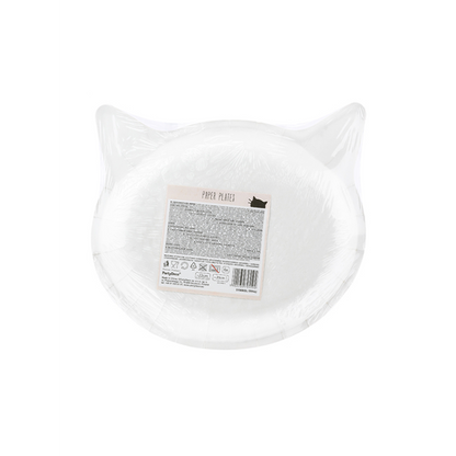 6 Pappteller Trend - Ø 22cm - Cat