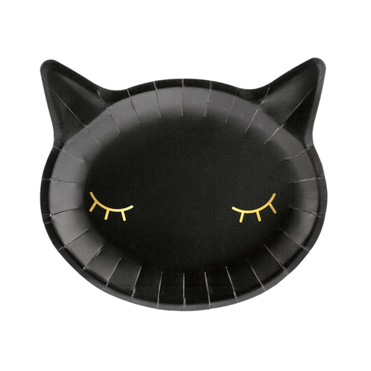 6 Pappteller Trend - Ø 22cm - Cat