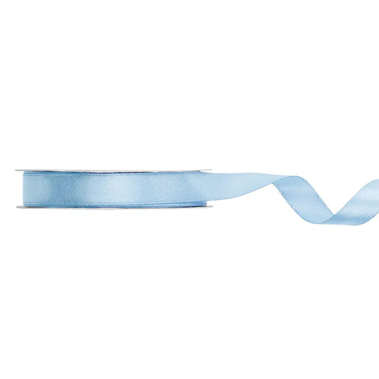 1 Ballonband - Satin - Hellblau - 12mm