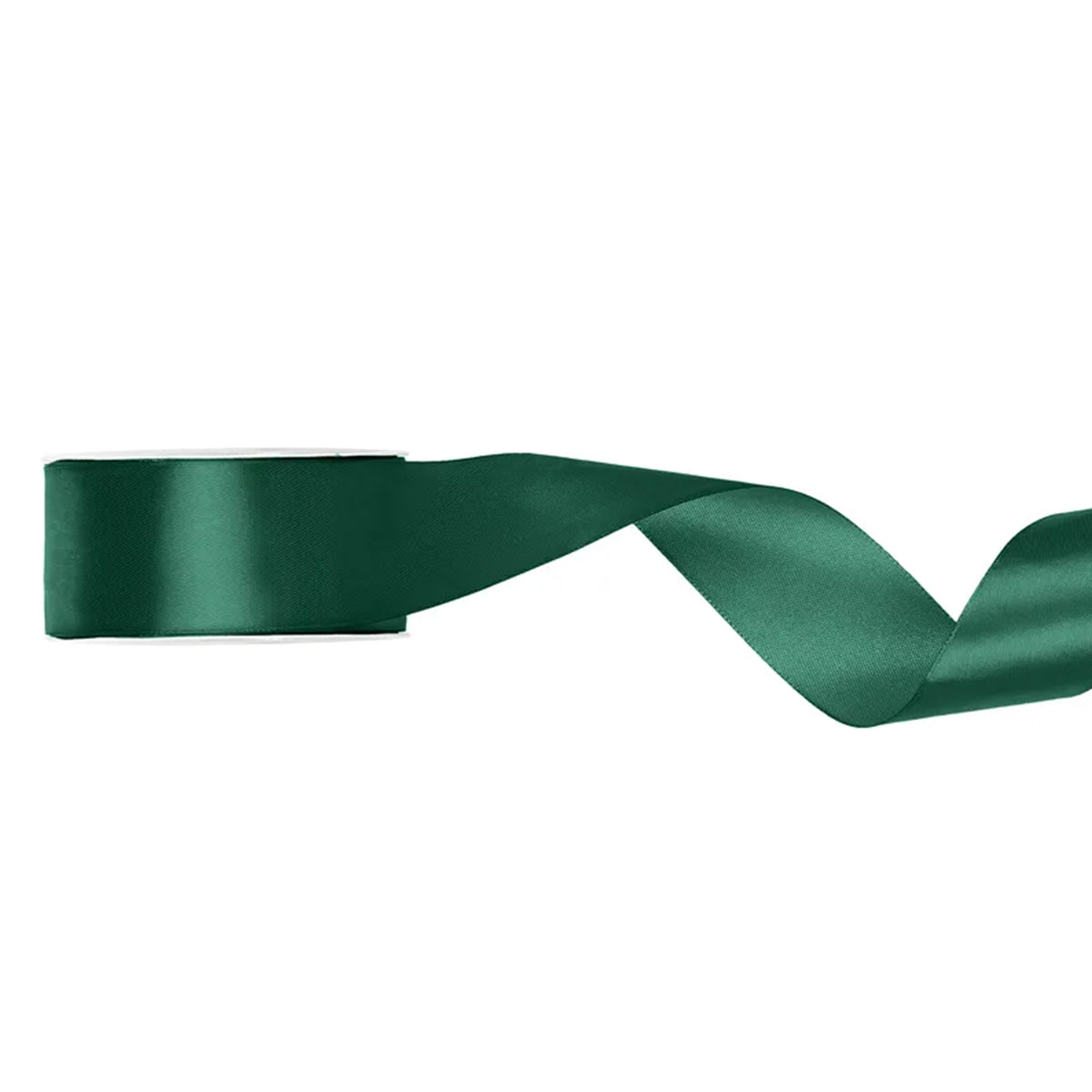 1 Ballonband - Satin - Bottle Grün - 25mm
