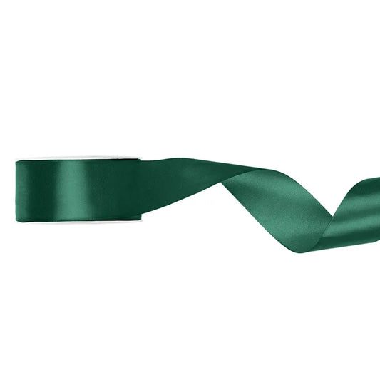 1 Ballonband - Satin - Bottle Grün - 25mm