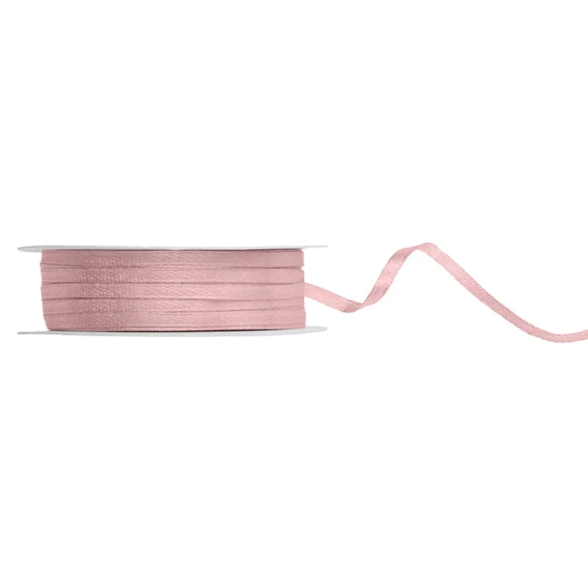 1 Ballonband - Satin - Altrosa Hell - 3mm