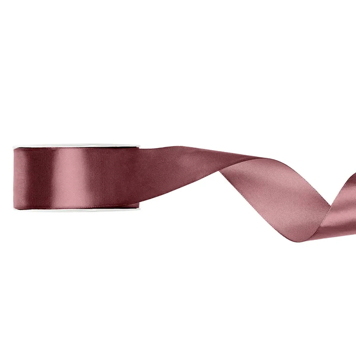 1 Ballonband - Satin - Altrosa Dunkel - 38mm
