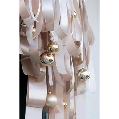 1 Ballonband - Satin - Off-White - 50mm