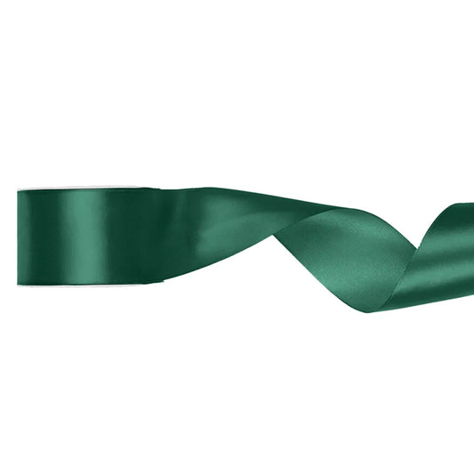 1 Ballonband - Satin - Bottle Grün - 50mm