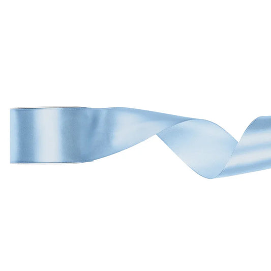 1 Ballonband - Satin - Hellblau - 50mm