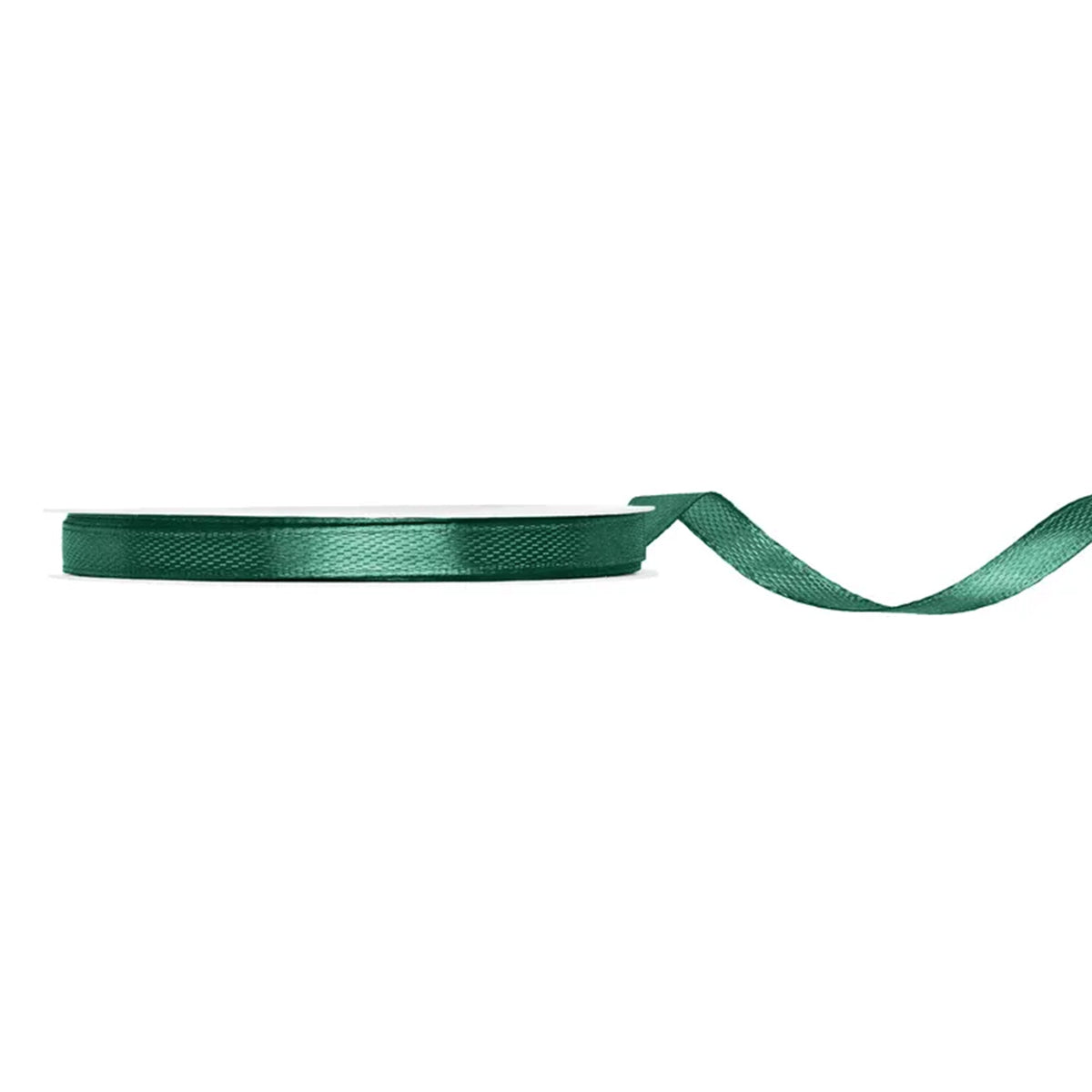 1 Ballonband - Satin - Bottle Grün - 6mm