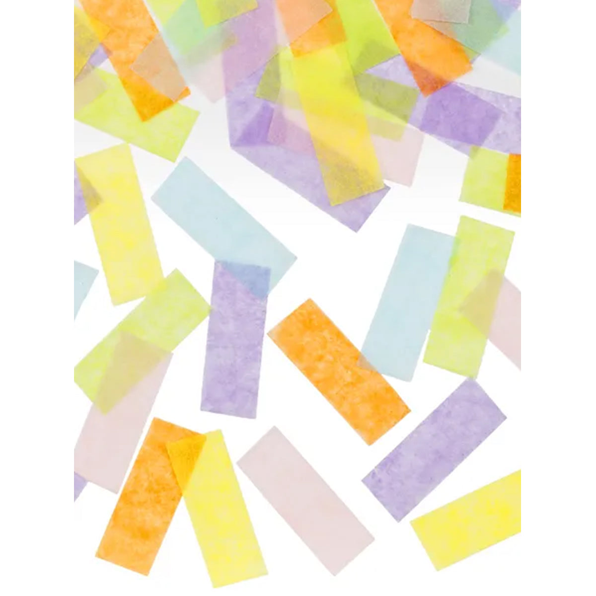 1 Konfettikanone - 20cm - Pastellmix