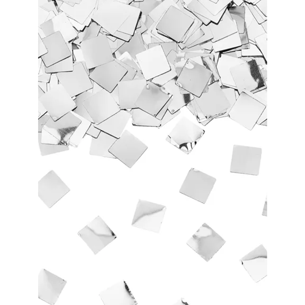 1 Konfettikanone - 20,5 cm - Champagner - Silber