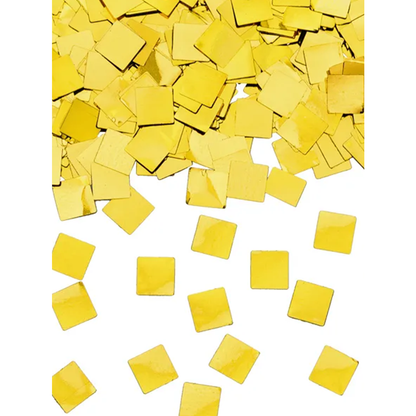 1 Konfettikanone - 20,5 cm - Champagner - Gold