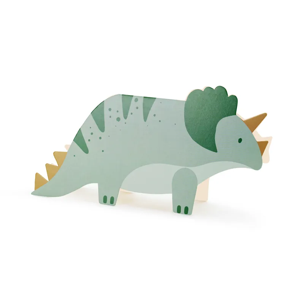 6 Einladungskarten - Dinosaurier